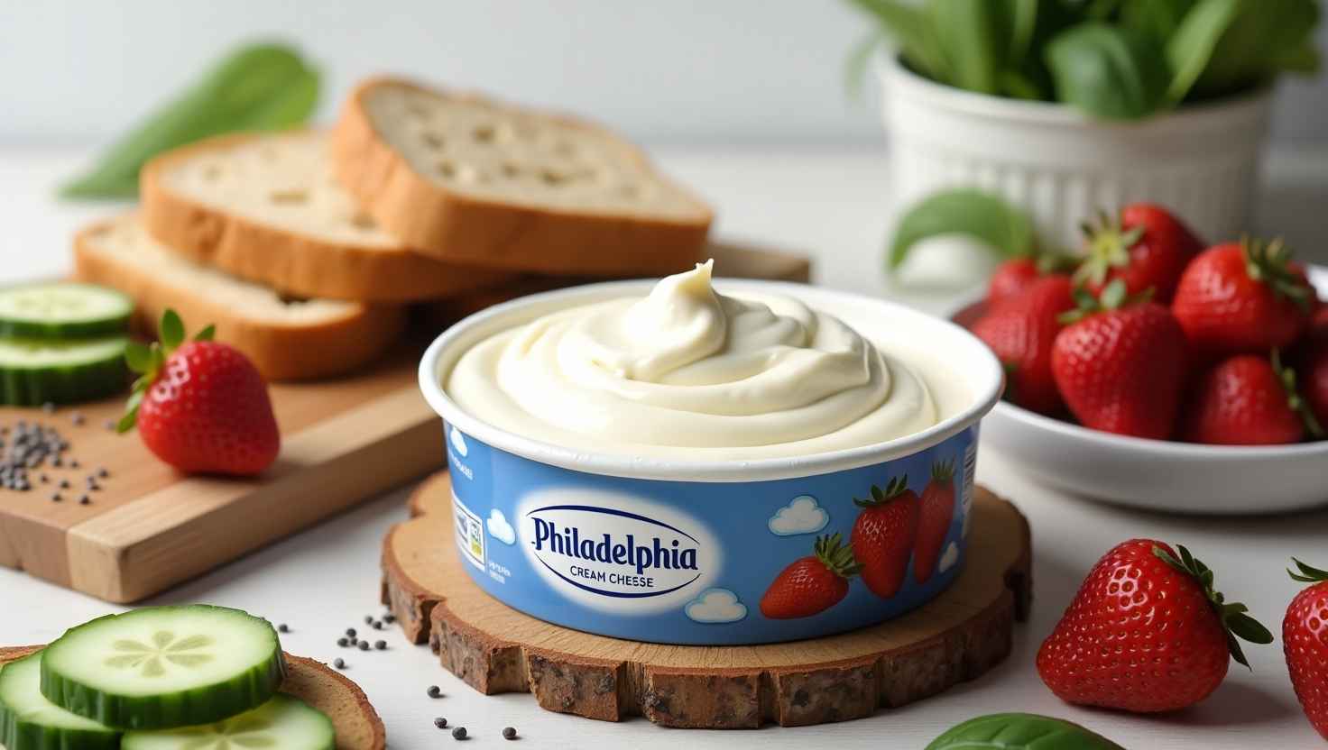 philadelphia cream cheese nutrition